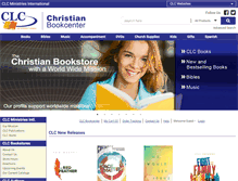 Tablet Screenshot of clcbookcenter.com